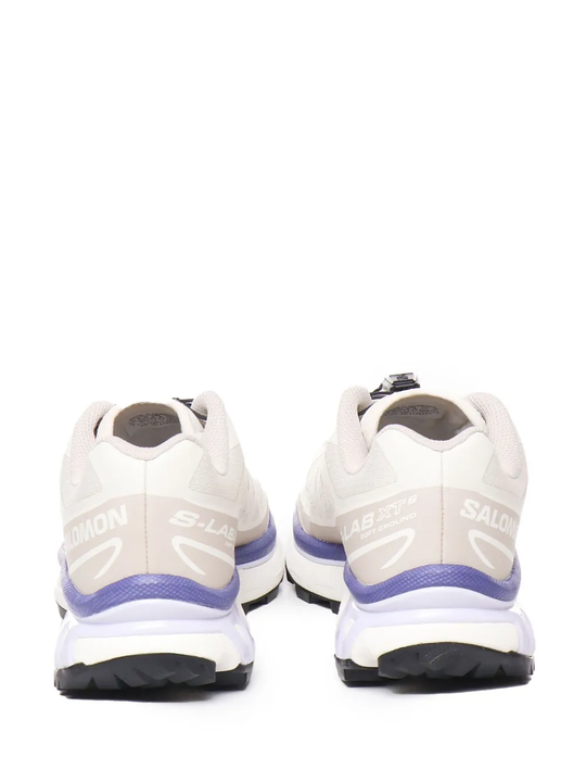 White sneakers, back view