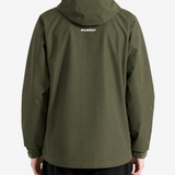 Green jacket, full body view