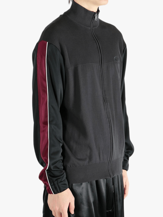 Black hoodie worn by a person, showing the hoodies fit
