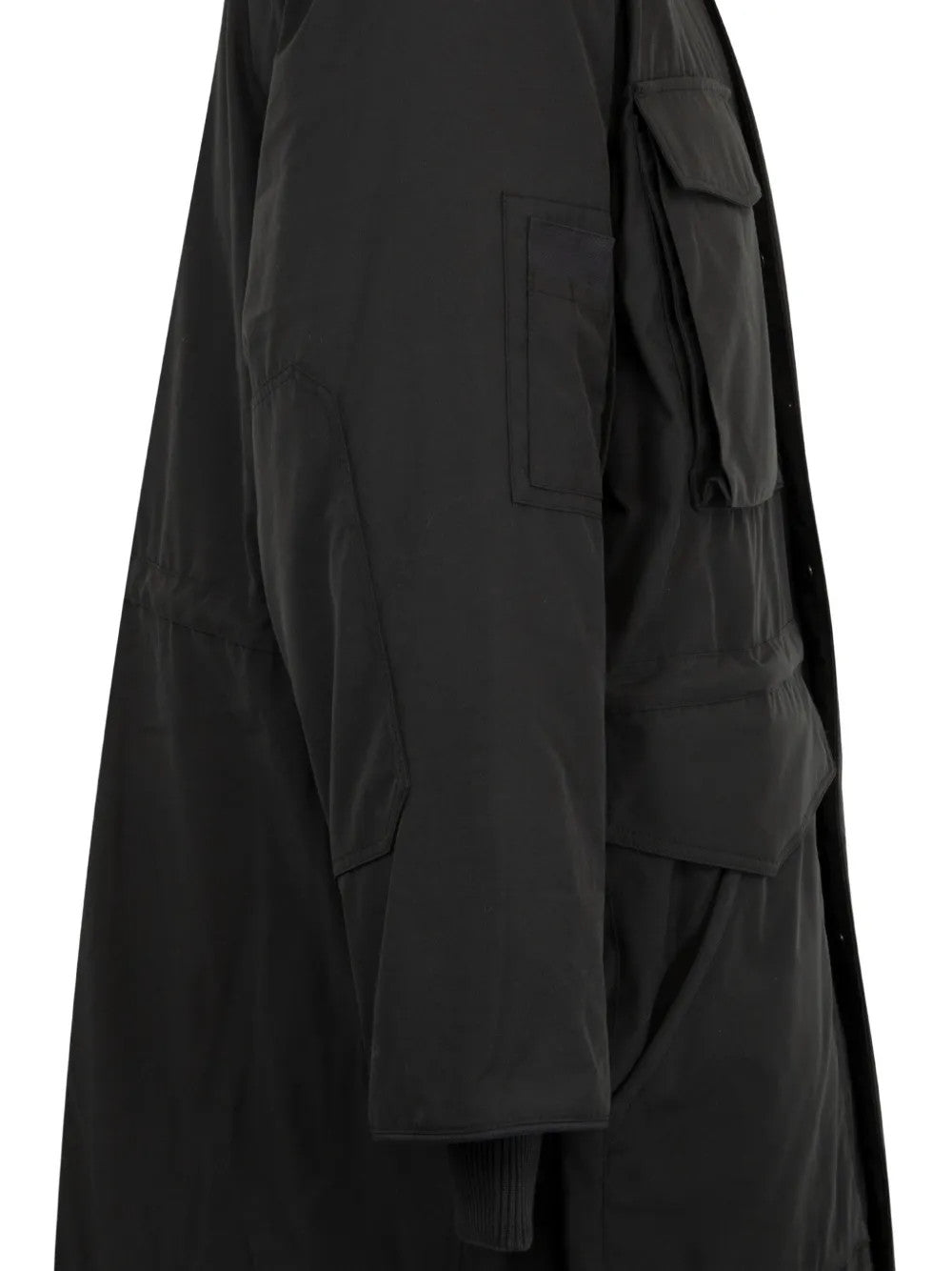 Black jacket, front view