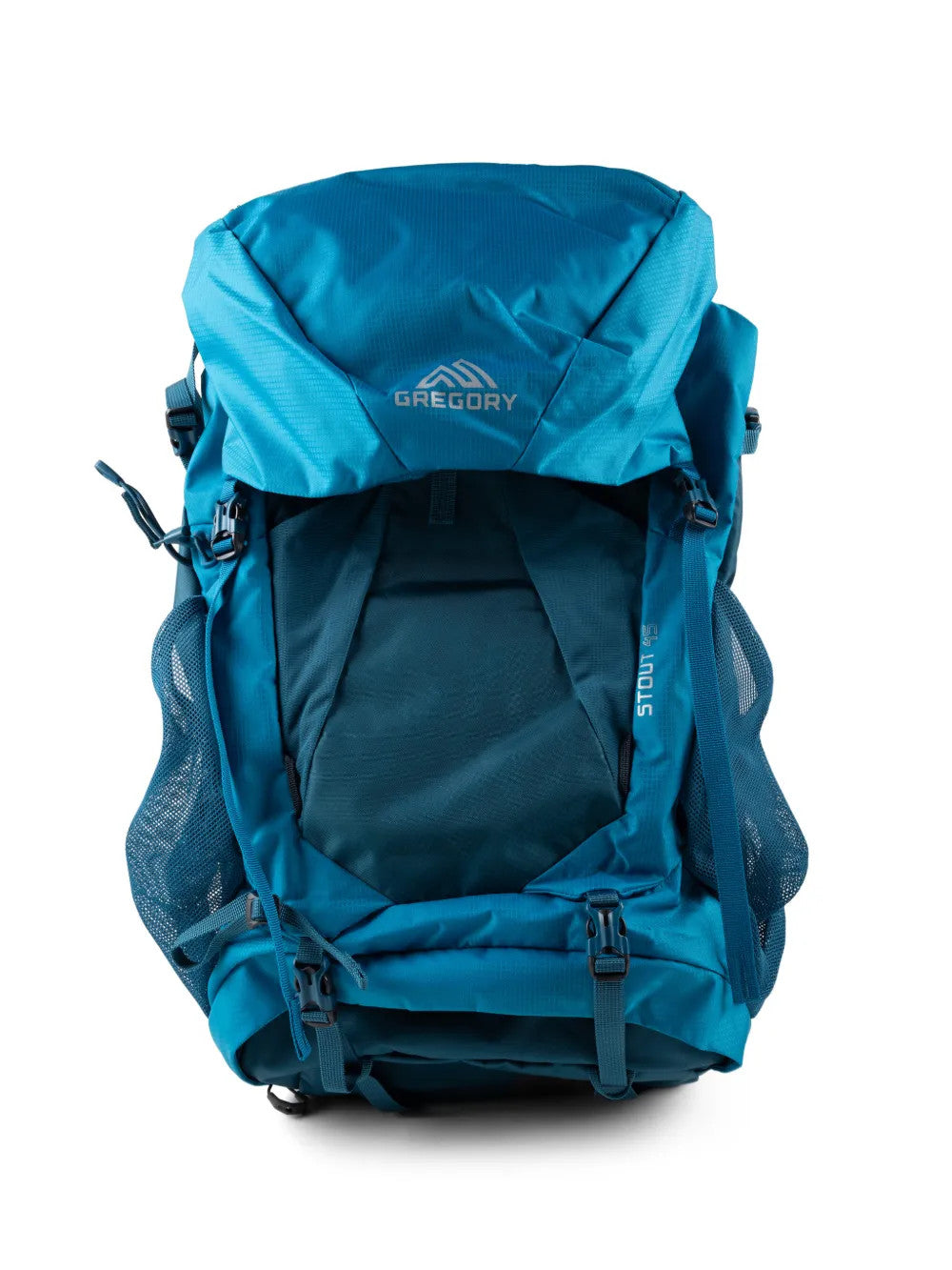 Blue bag, front view