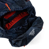 Navy bag, front view