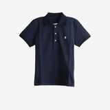 Navy shirt, front view