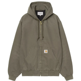 Green jacket, front view