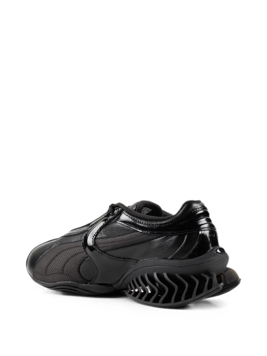 Black shoes, side view