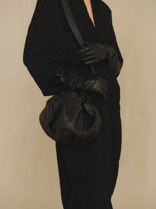 Black dress, front view