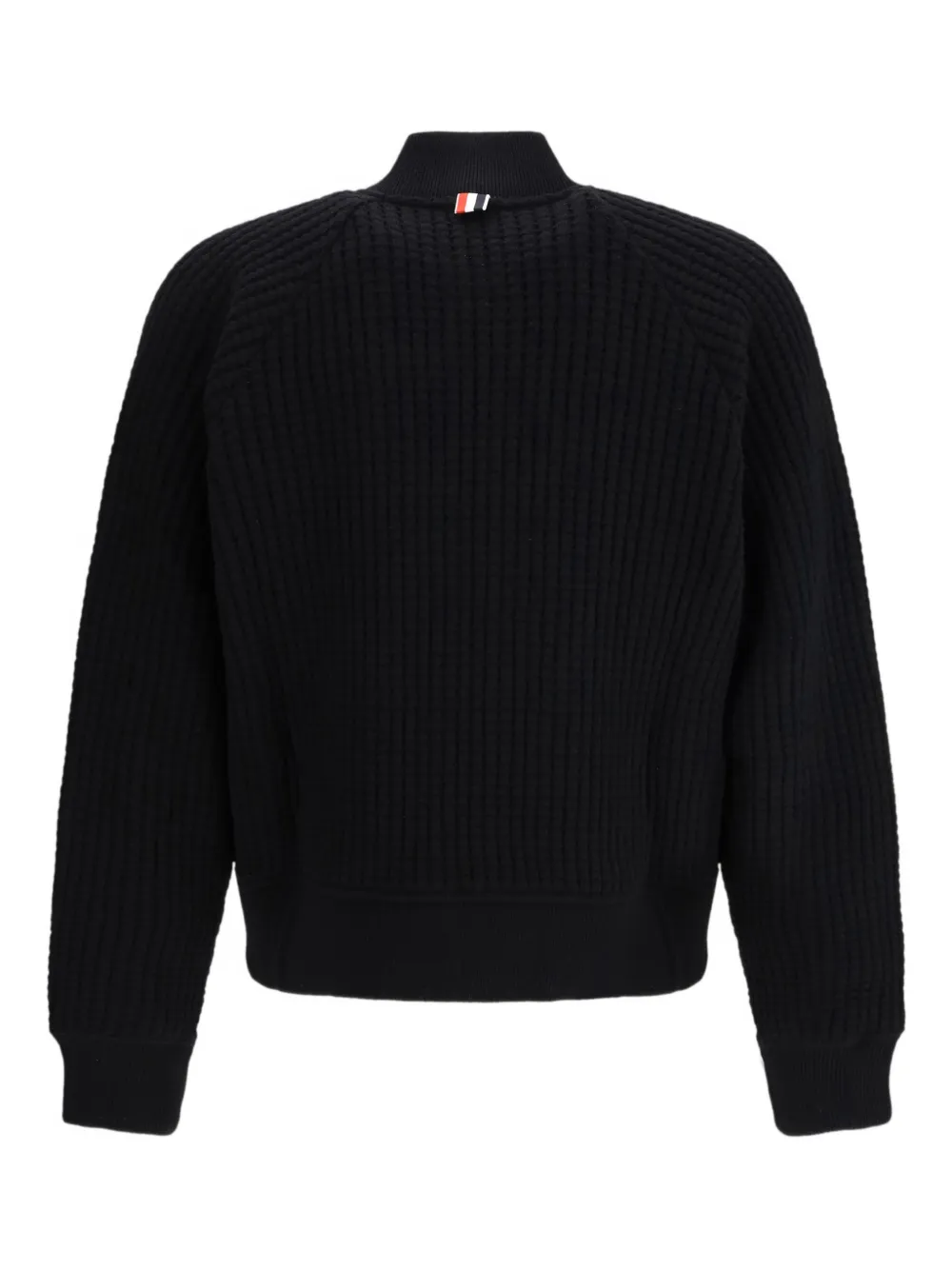 Black jacket,back view