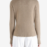 Tan top, full body view