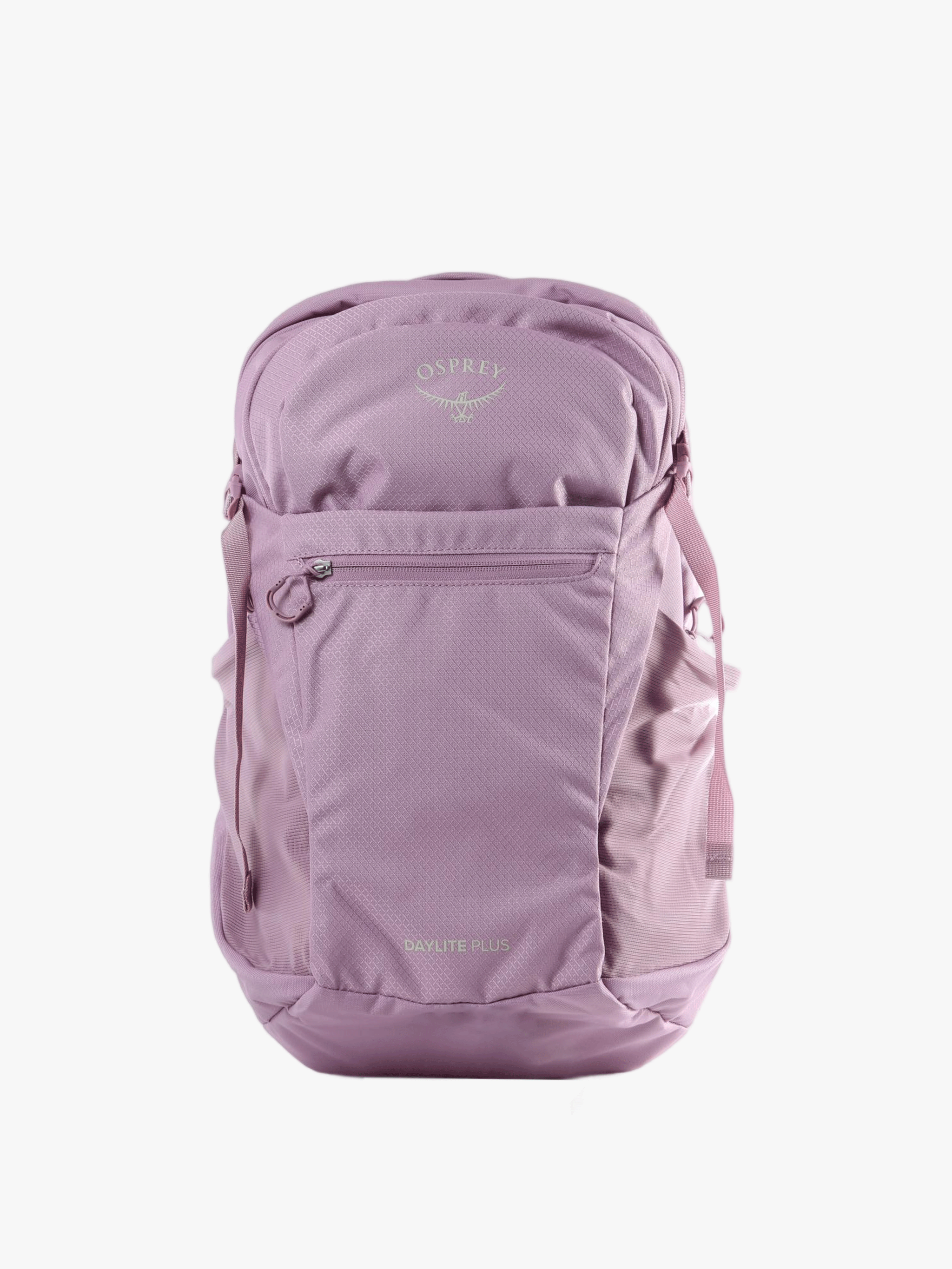 Purple bag, front view