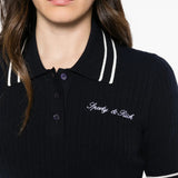 Navy t-shirt, front view