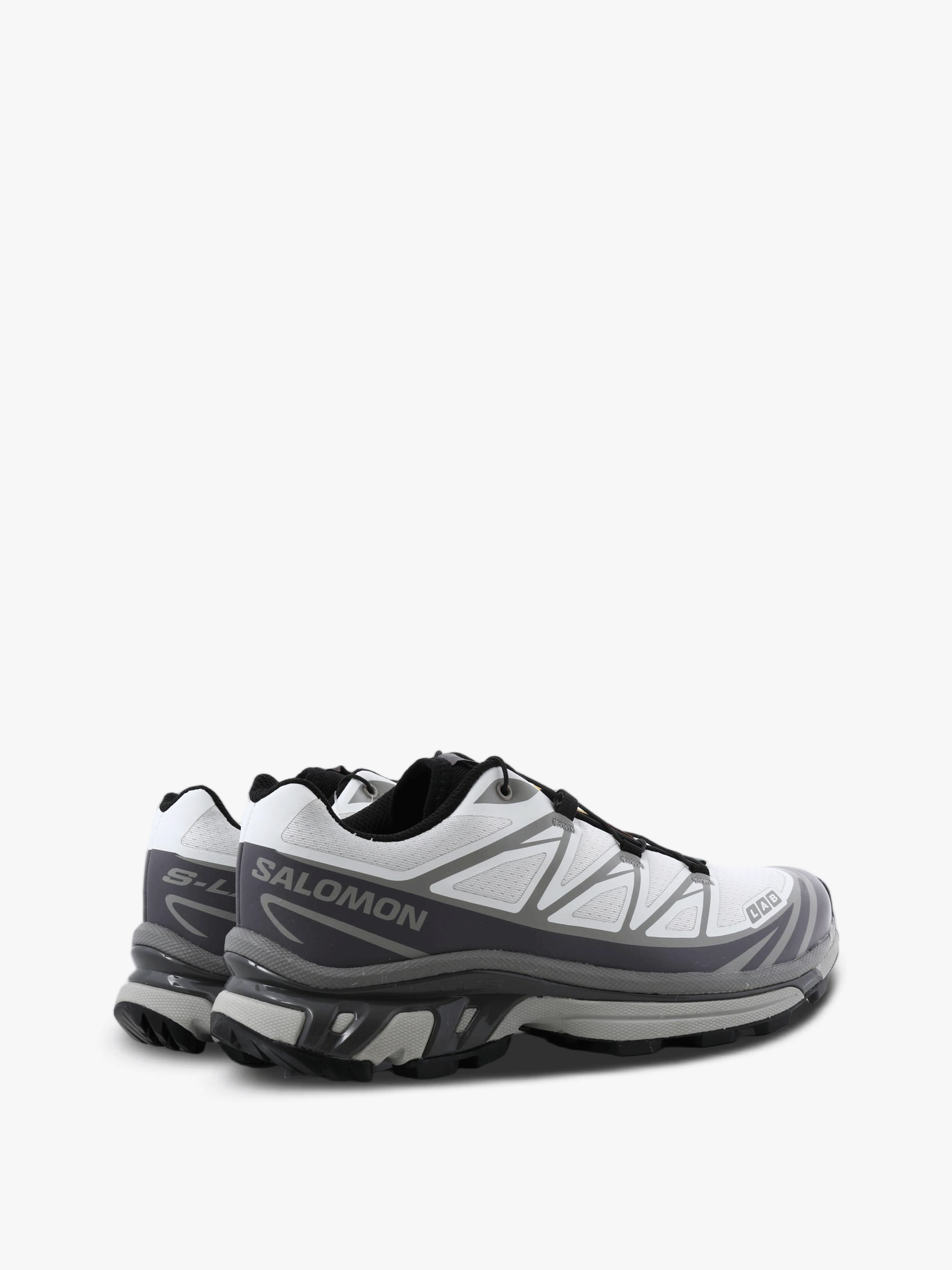 Grey shoes, side view