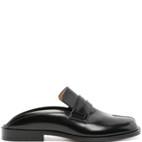 Black mule, front view