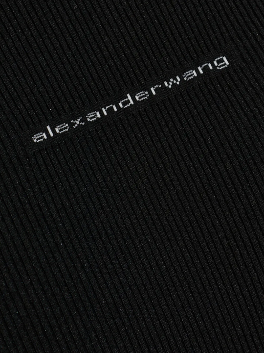 Close up of black top,showing texture of the cotton fabric
