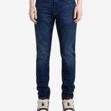 Blue jeans, full body view
