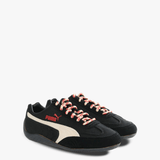 Black sneakers, side view