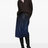 Brown tops, full body view