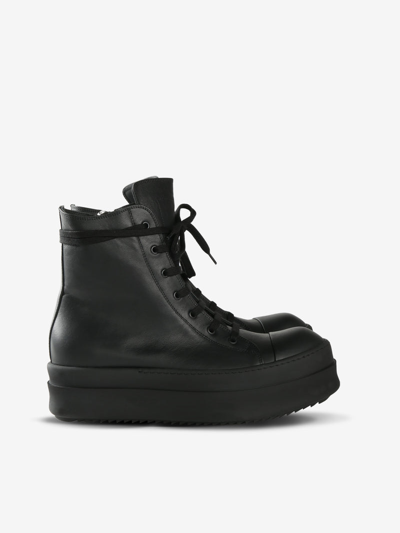 RICK OWENS - Men Scarpe In Pelle Mega Bumper Sneakers