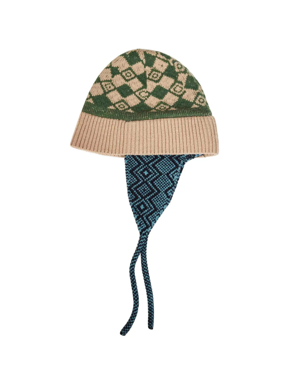 Green hat, front view