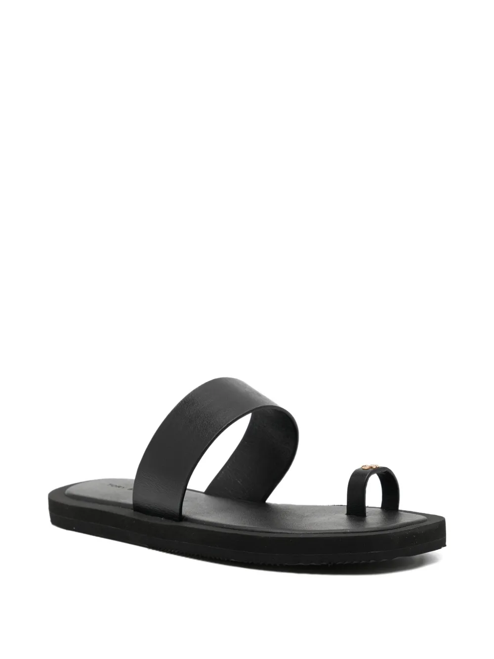 Black shoes, front view