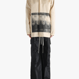 Tan jacket, full body view