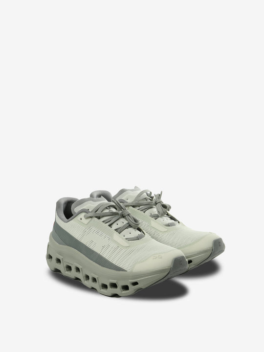 Green sneakers, side view