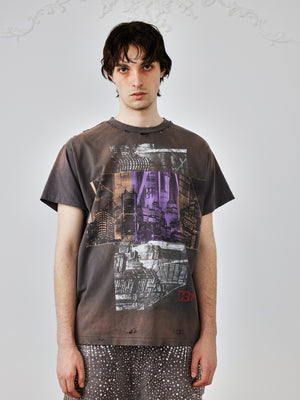 BIRTH OF ROYAL CHILD - Unisex Akira Destroyed Vintage Tee