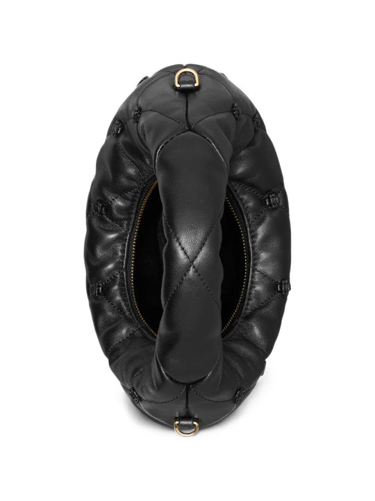 Black bag, back view
