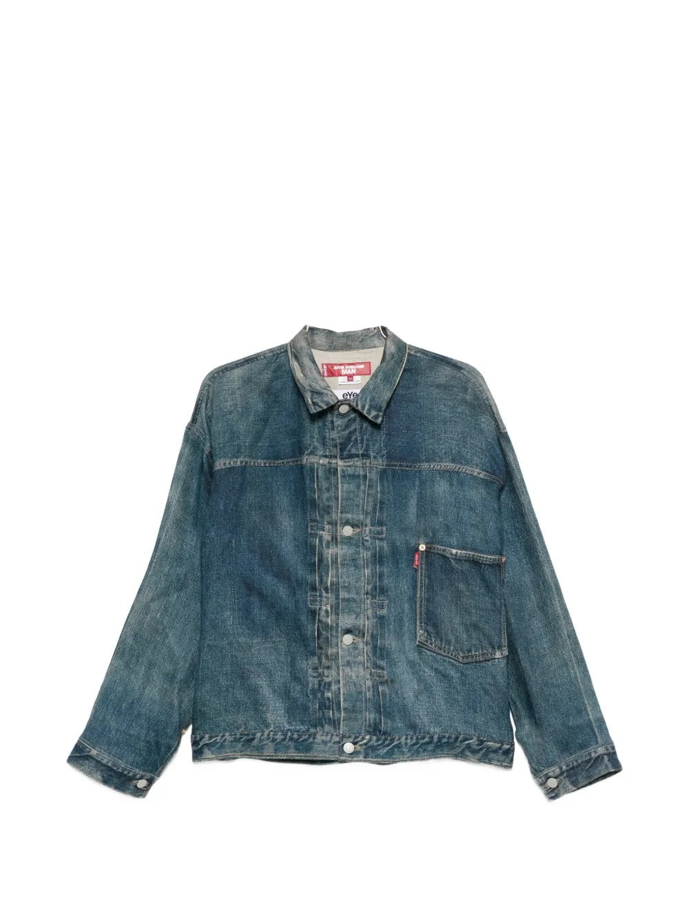 Blue jackets, front view