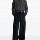 Black sweater, full body view