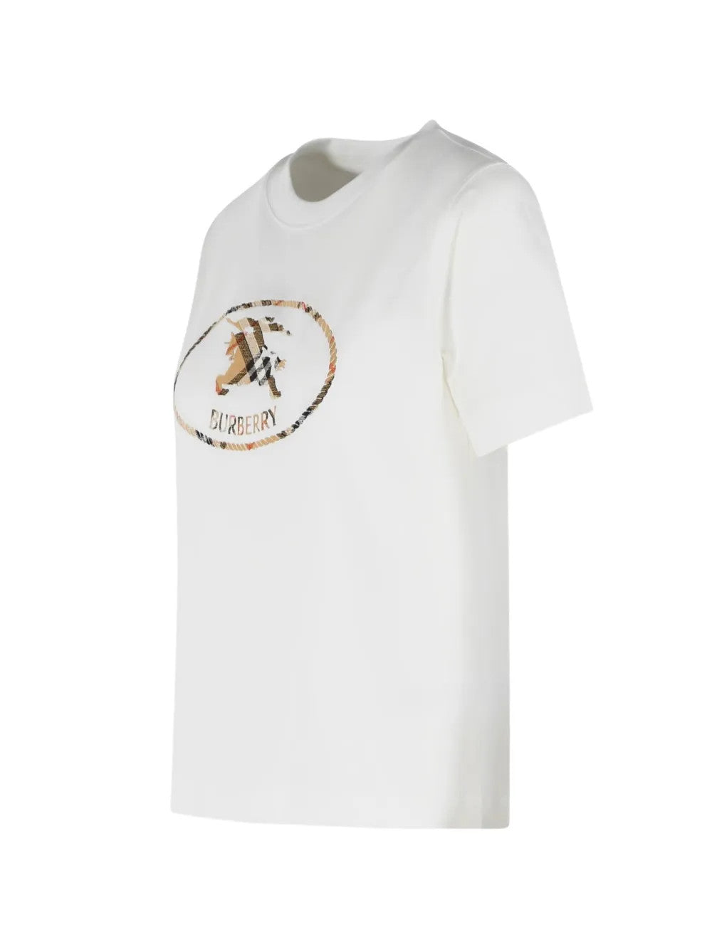 White t-shirt, front view