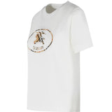 White t-shirt, front view