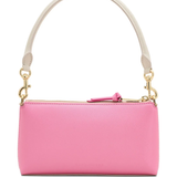 Pink handbag,back view