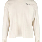 Tan shirt, front view