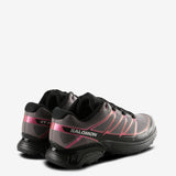 Black sneakers, back view