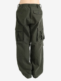 ZIGGY CHEN - Men Drop Crotch Cargo Pants