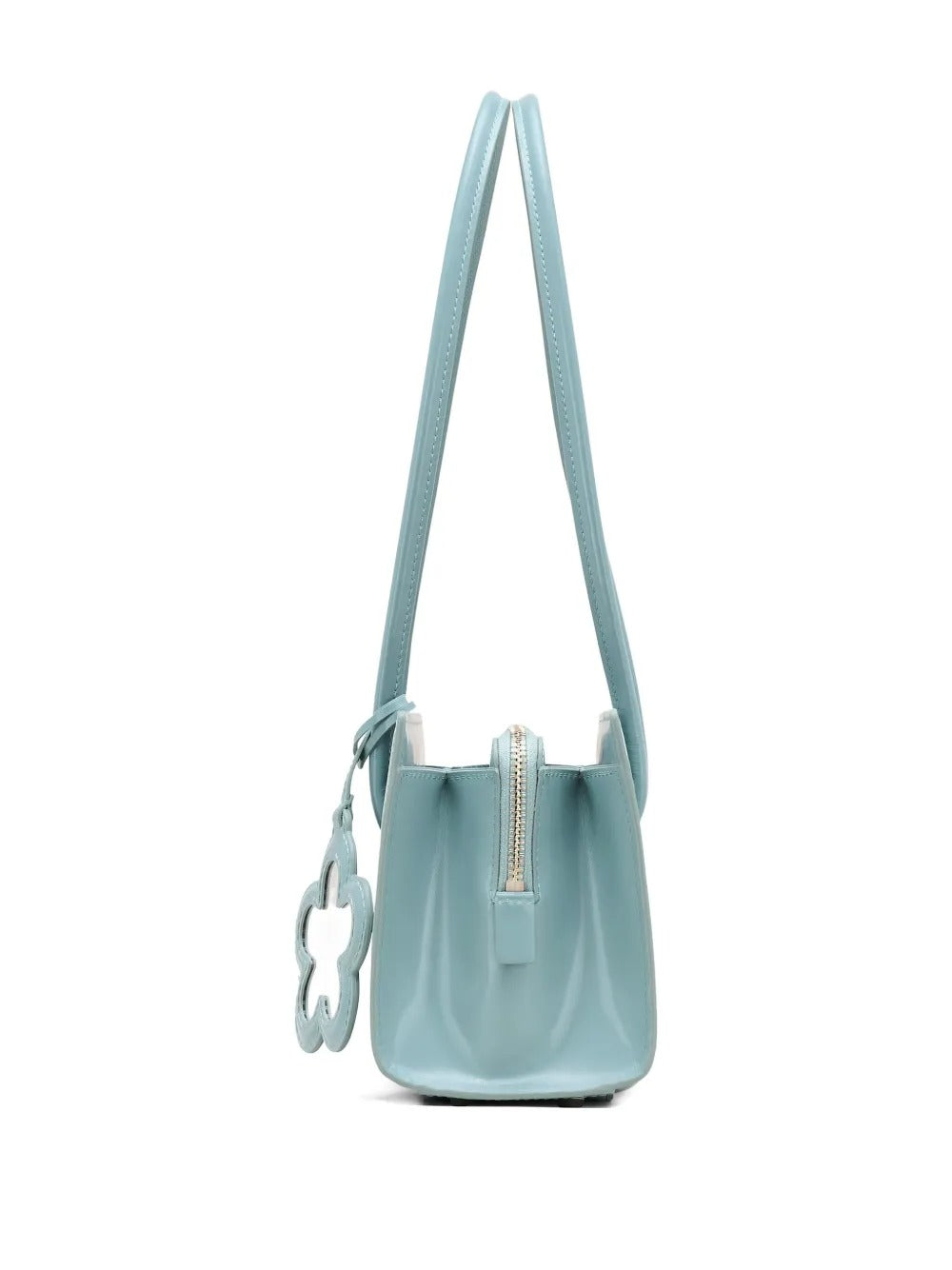 Blue bag, side view
