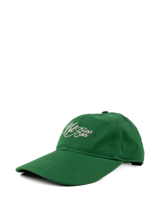Green hat, front view