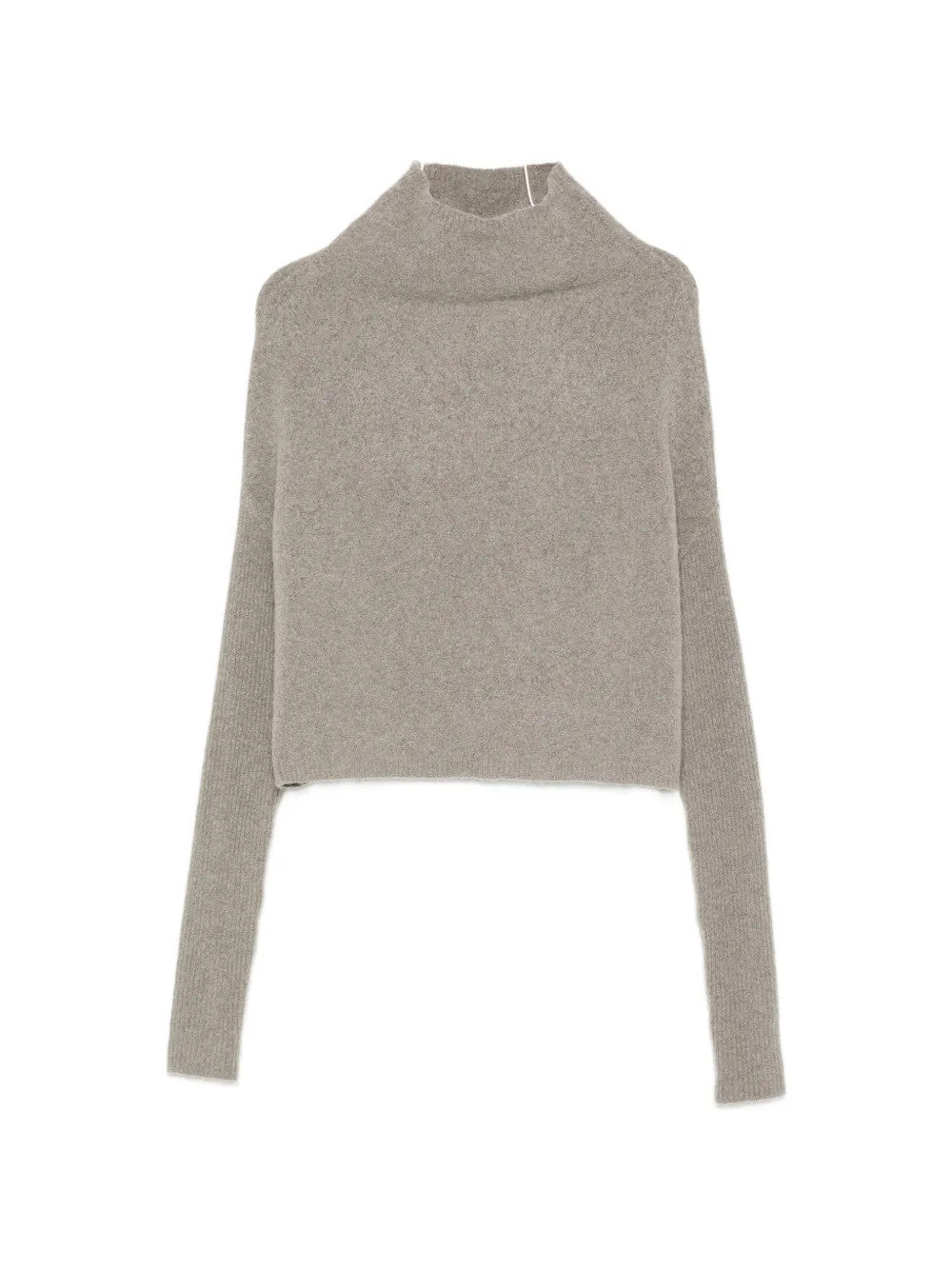 Grey top, front view