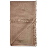 Brown scarf, front view