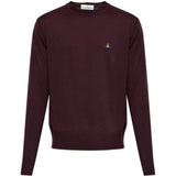 Burgundy hoodie, front view