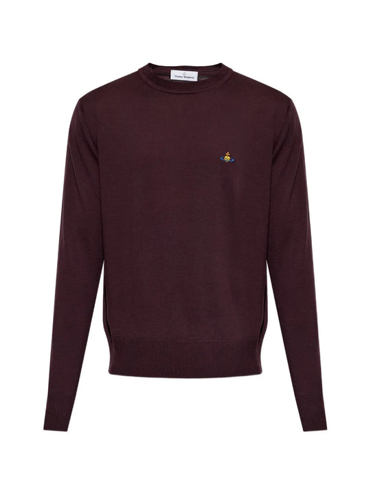 Burgundy hoodie, front view