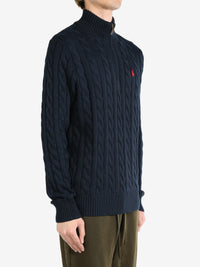 POLO RALPH LAUREN - Men Cotton LS Zip Sweater