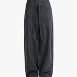 Black pants, full body view
