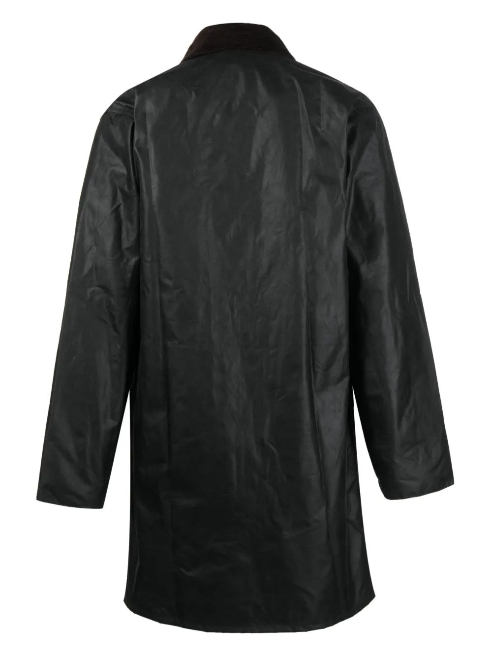 Black jacket, back view