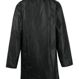 Black jacket, back view