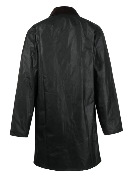 Black jacket, back view