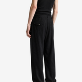Black pants, full body view