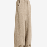 Tan pants, full body view
