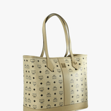 Tan bag, front view