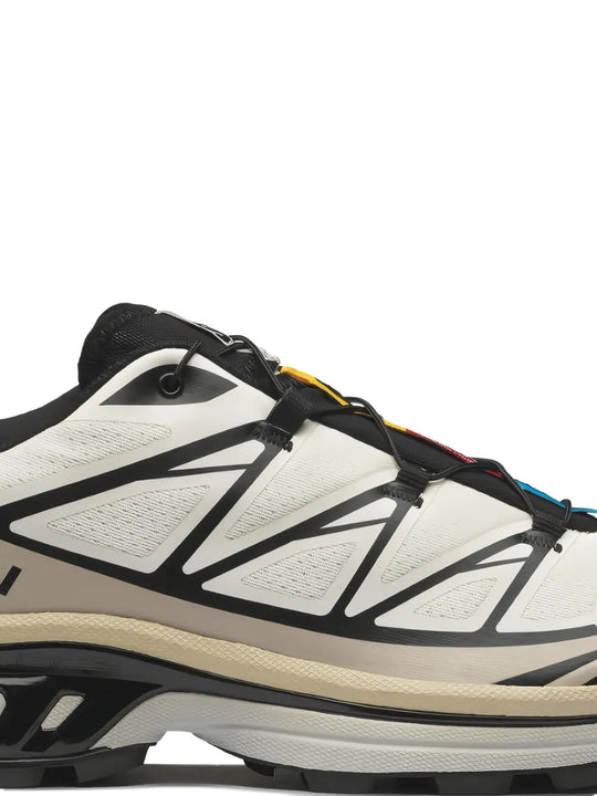 Tan shoes, side view